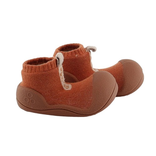 Zapatos respetuosos Attipas Attistrap Bambú Naranja 2