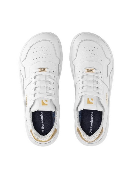Zapatillas barefoot Barebarics Zing Blanco-Oro