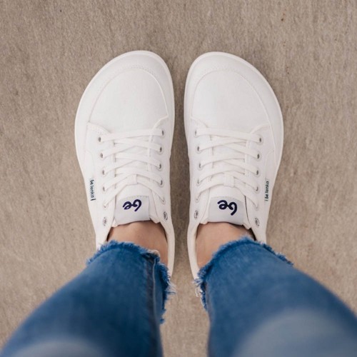 Zapatillas de lona barefoot Be Lenka Rebound Blanco 2