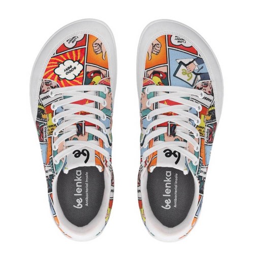 Zapatillas de lona barefoot Be Lenka  Rebound Comics Milticolor 2
