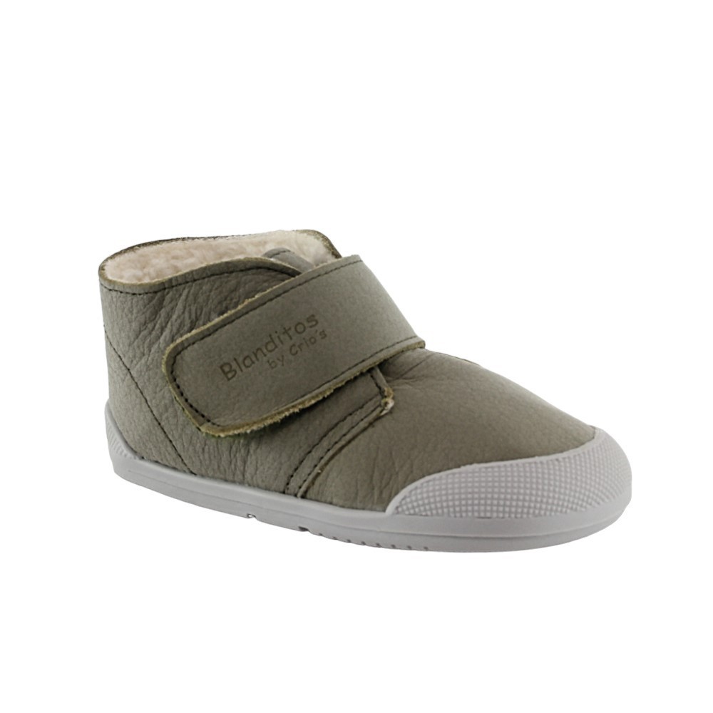 Botines respetuosos Blanditos Sansa Borreguilo Verde