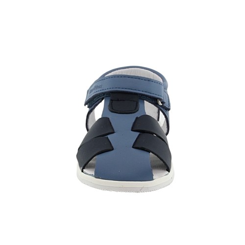 Sandalias respetuosas Blanditos Algodón Azul-Jeans 2