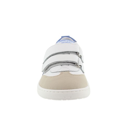 Zapatillas barefoot Blanditos Marea Blanco-Jeans 2