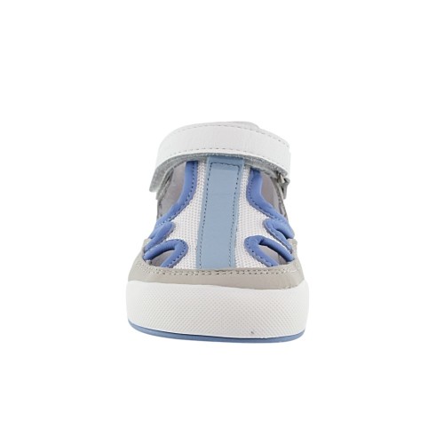 Sandalias cerradas barefoot Blanditos Estela Azul 2