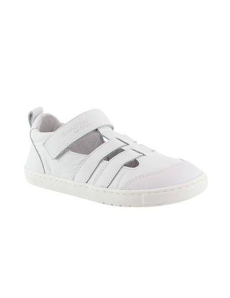Calzado barefoot sandalia Blanditos Milos Blanco