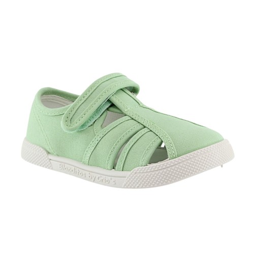 Sandalias de lona respetuosas Blanditos Mango Verde