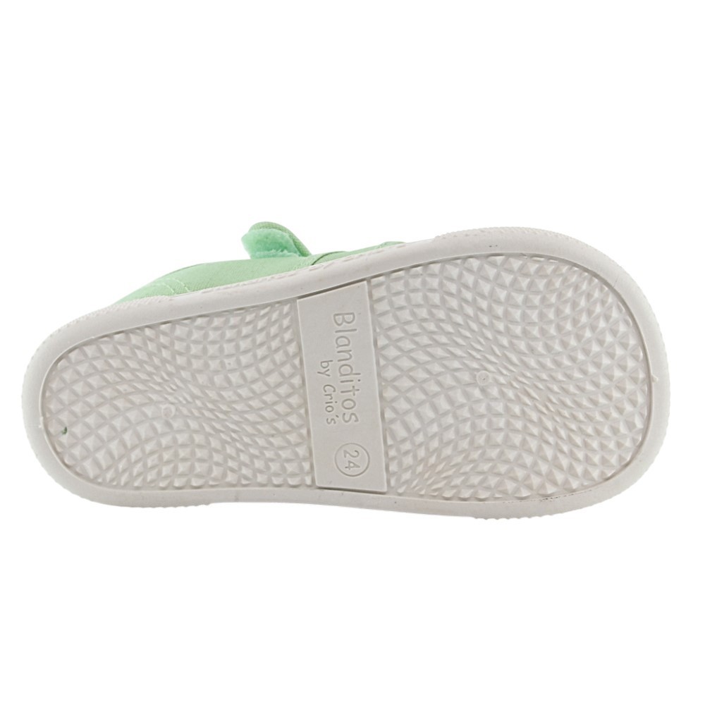 Sandalias de lona respetuosas Blanditos Mango Verde