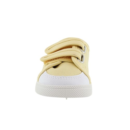Zapatillas barefoot de lona Blanditos Coco Amarillo 2