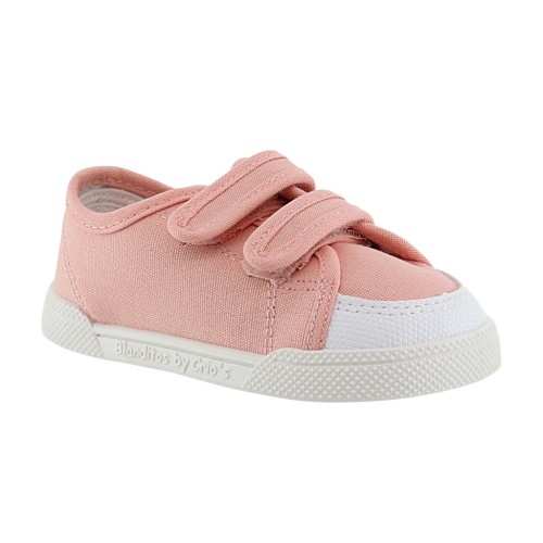Zapatillas barefoot de lona Blanditos Coco Rosa