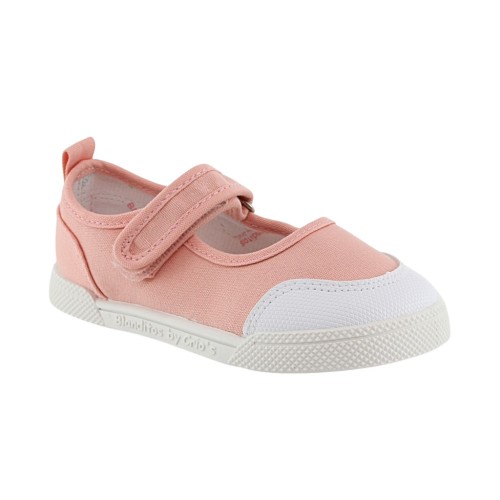 Merceditas de lona barefoot Blanditos Fresa Rosa