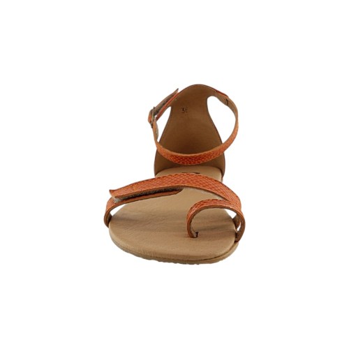 Sandalias barefoot Blandy's Mikonos Mandarina 2