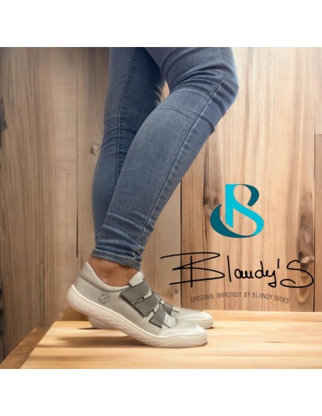 Zapatos barefoot Blandy's Valery Gris