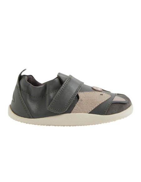 Zapatos respetuosos primeros pasos Bobux Scrunch Gris