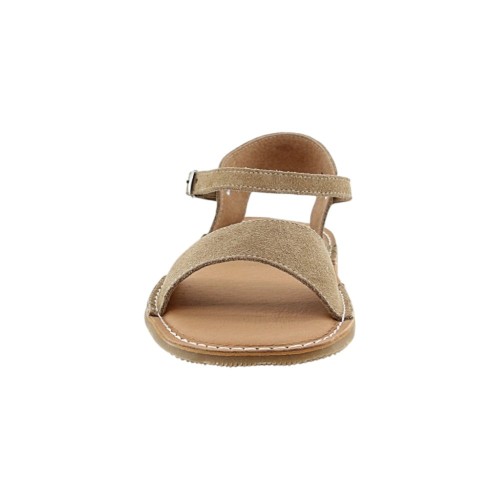 Sandalias barefoot Boston Aitana Serraje Marrón 2