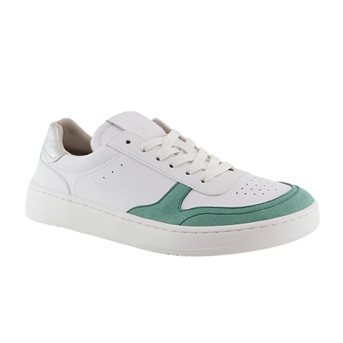 Zapatillas barefoot Coqueflex Nayra Verde-Blanco-Plata
