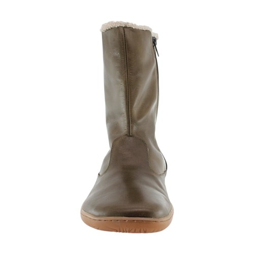 Botas barefoot Cooqueflex Adam verde borreguito 2