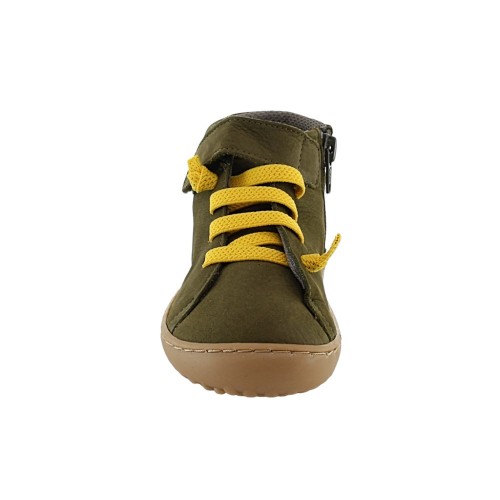 Zapatos abotinados barefoot Coqueflex 1531 Verde 2