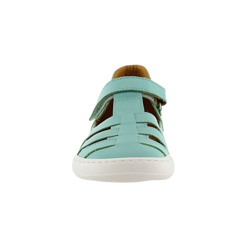 Sandalias barefoot cerradas Dispares Combi Menta 2