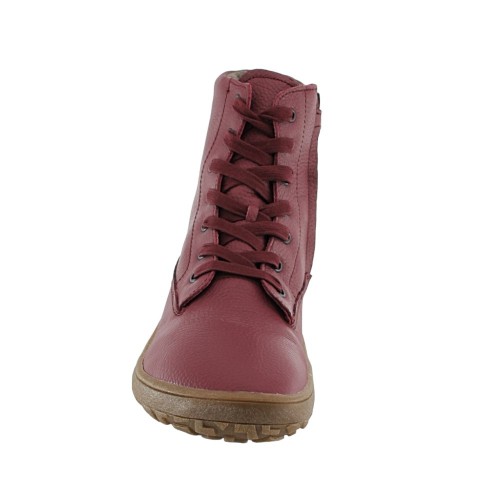 Botines impermeables barefoot Froddo Tex Laces Granate 2