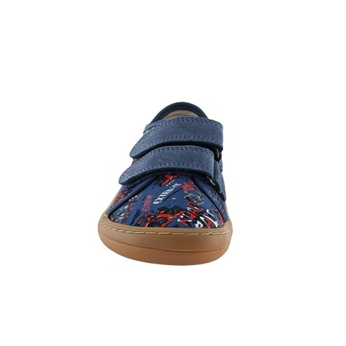 Zapatillas Barefoot Froddo Coches Azul 2