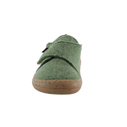 Zapatillas de casa barefoot Froddo Wooly Verde 2