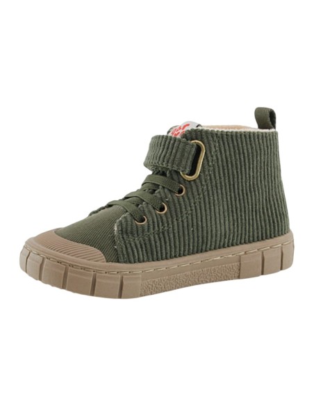 Botines respetuosos Garvalín 251330 Pana Verde