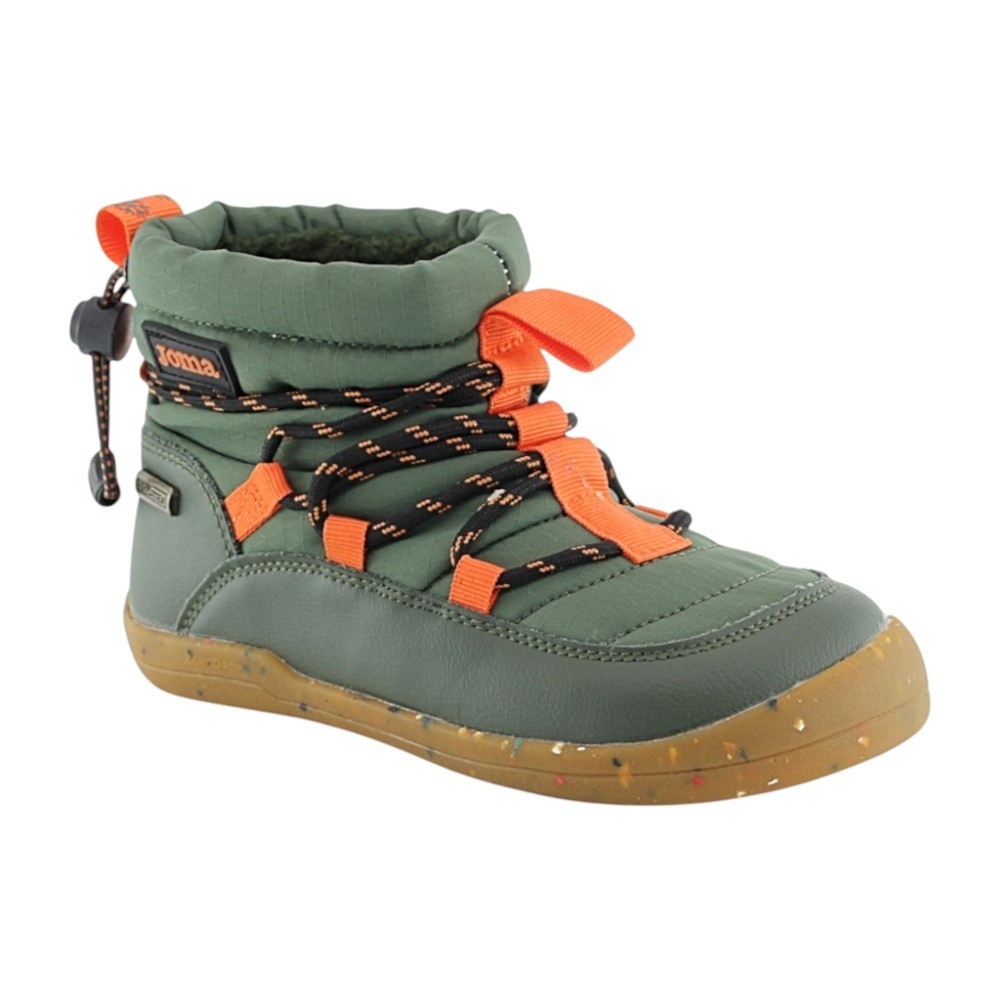 Botines impermeables barefoot Joma Cake borreguito Verde