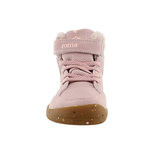 Botines impermeables barefoot Joma Coco Rosa 2