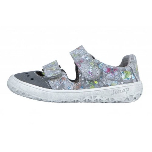 Sandalias barefoot Jonap Fella Gris Mariposas 2
