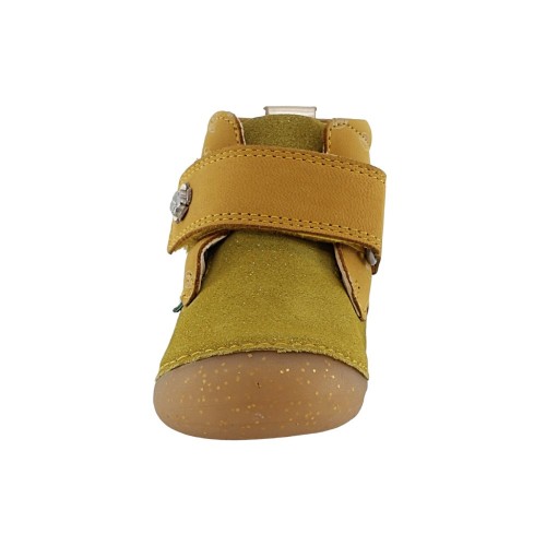Botines Kickers Sabio Amarillo Serigrafiado 2
