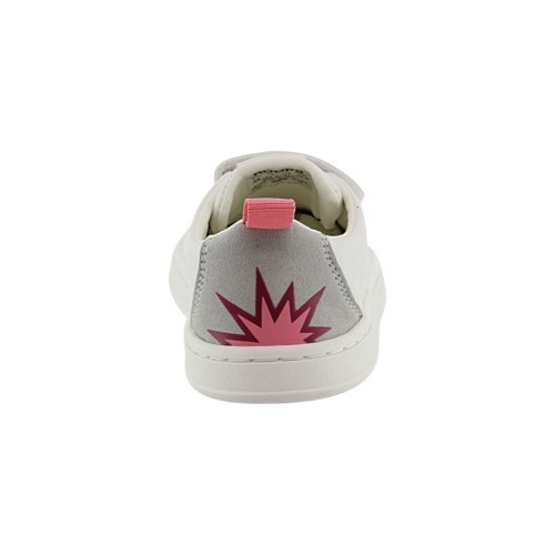 Zapatos barefoot Koops Rafi Blanco-Rosa 2