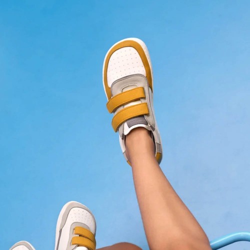 Zapatos barefoot Muris Petra Junio Mustard 2