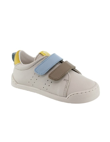 Zapatillas Mustang Free Beige-Celeste