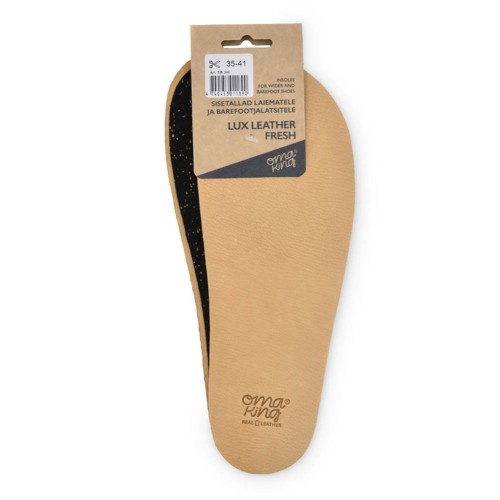 Plantillas recortables barefoot OmaKing Piel