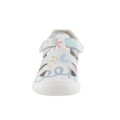 Sandalias respetuosas Piruflex Blanco-Multicolor 2