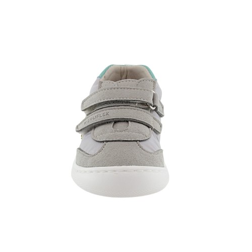 Zapatos barefoot Piruflex PF174-6 Gris claro Amarillo 2