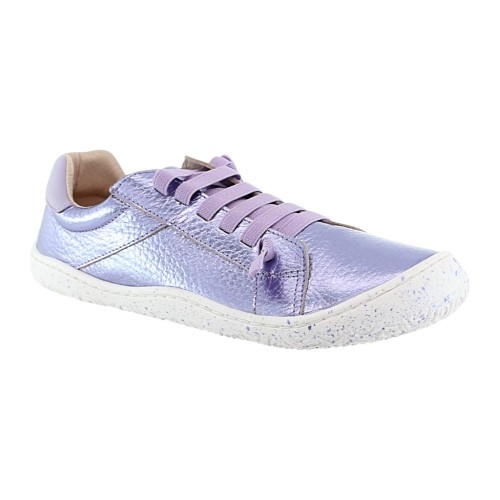 Zapatos barefoot POPPIS Meraki Piel Lila metalizado