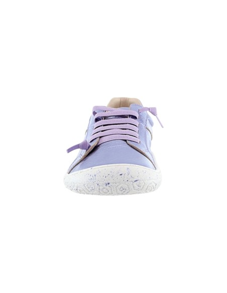 Zapatos barefoot POPPIS Meraki Piel Lila metalizado