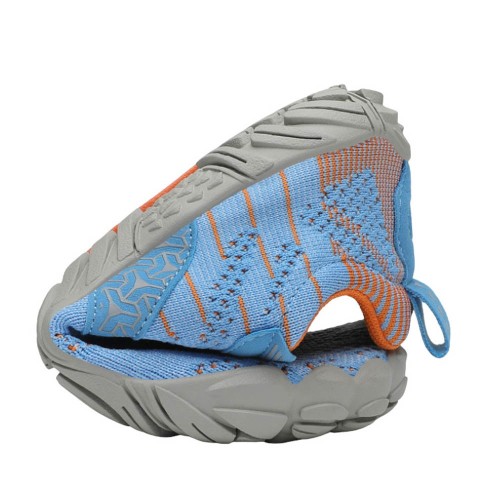 Zapatilas barefoot Saguaro Free I Jeans-Naranja 2