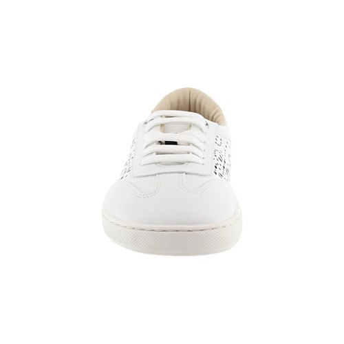 Zapatillas barefoot Flores perforadas Blanco 2
