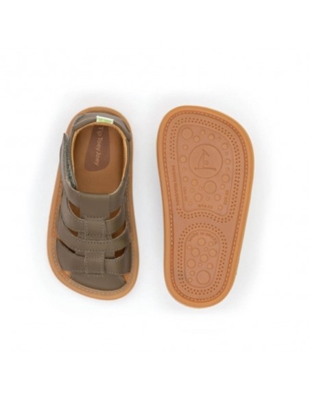 Sandalias respetuosas Tip Toey Joey Sandy Verde