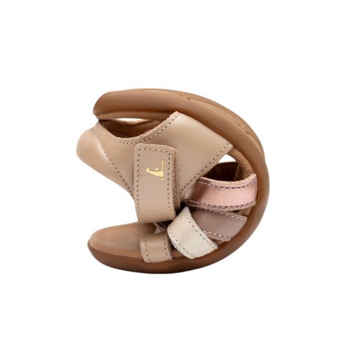 Sandalias barefoot Tip Toey Joey Criss Cross Multi-Rosa 2