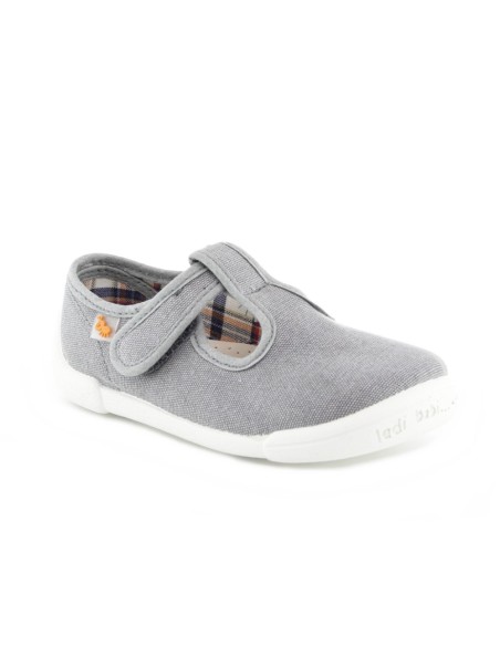 Zapatos lona Vulladi Picolo Gris