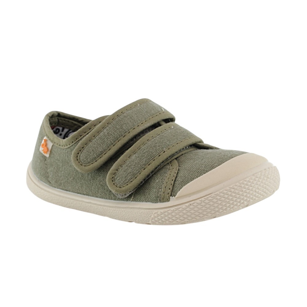 Zapatillas de lona Barefoot Flexibles by Vulladi 8195 Kaki