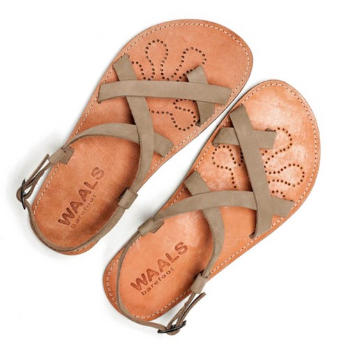 Sandalias barefoot Waals Natur Taupe 2