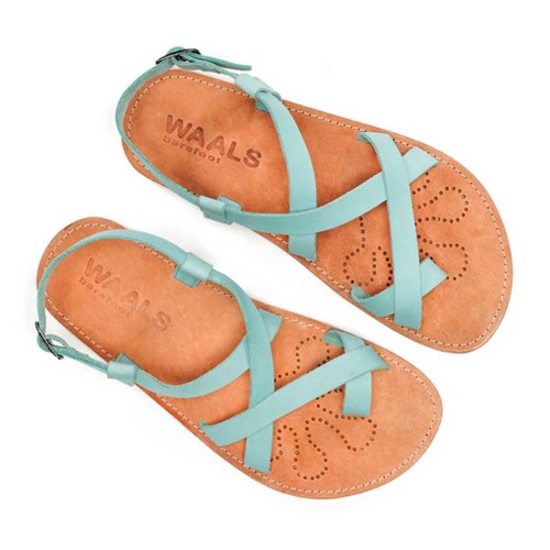 Sandalias barefoot Waals Natur Aqua 2
