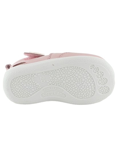 Sandalias respetuosas Zapy 2 Tiras Rosa