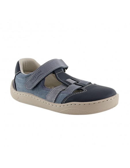 Sandalias respetuosas ZapyFlex Velcro Jeans