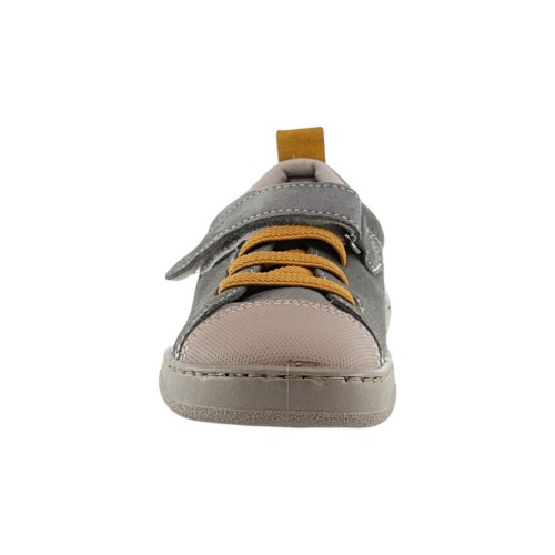 Zapatos barefoot Zapyflex Gris-Mostaza 2