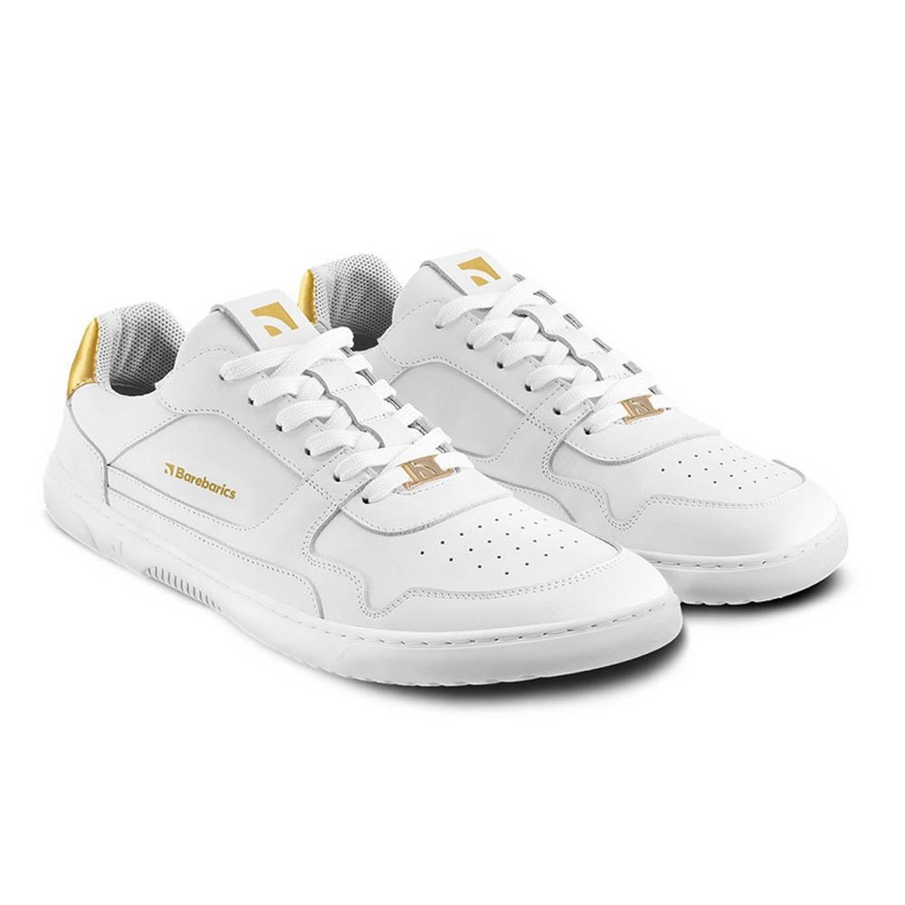 Zapatillas barefoot Barebarics Zing Blanco-Oro